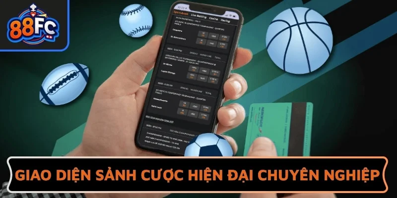Giao diện sảnh cược vô cùng hiện đại chuyên nghiệp