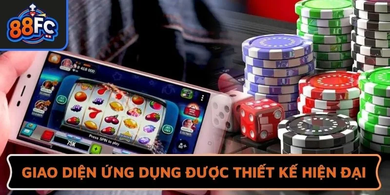 Giao diện ứng dụng được thiết kế vô cùng hiện đại bắt mắt