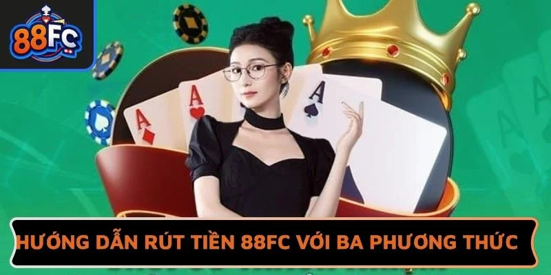 Hướng dẫn rút tiền 88FC với ba phương thức
