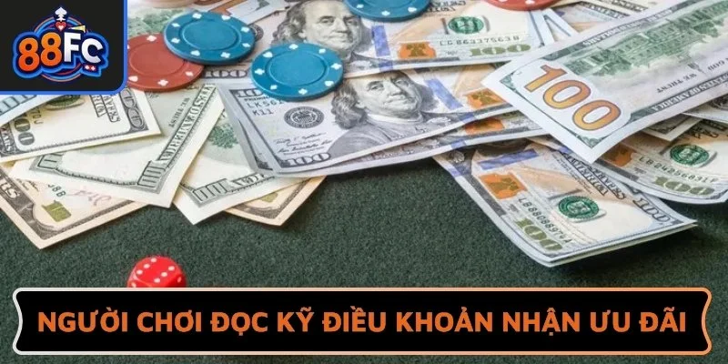 Người chơi cần đọc kỹ điều khoản nhận ưu đãi